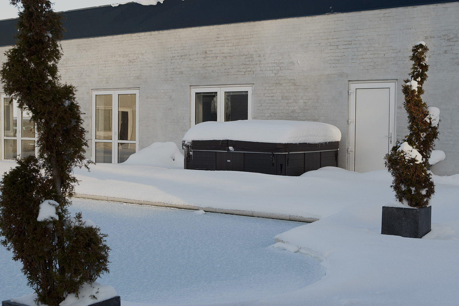 Isolering af udendørs spa