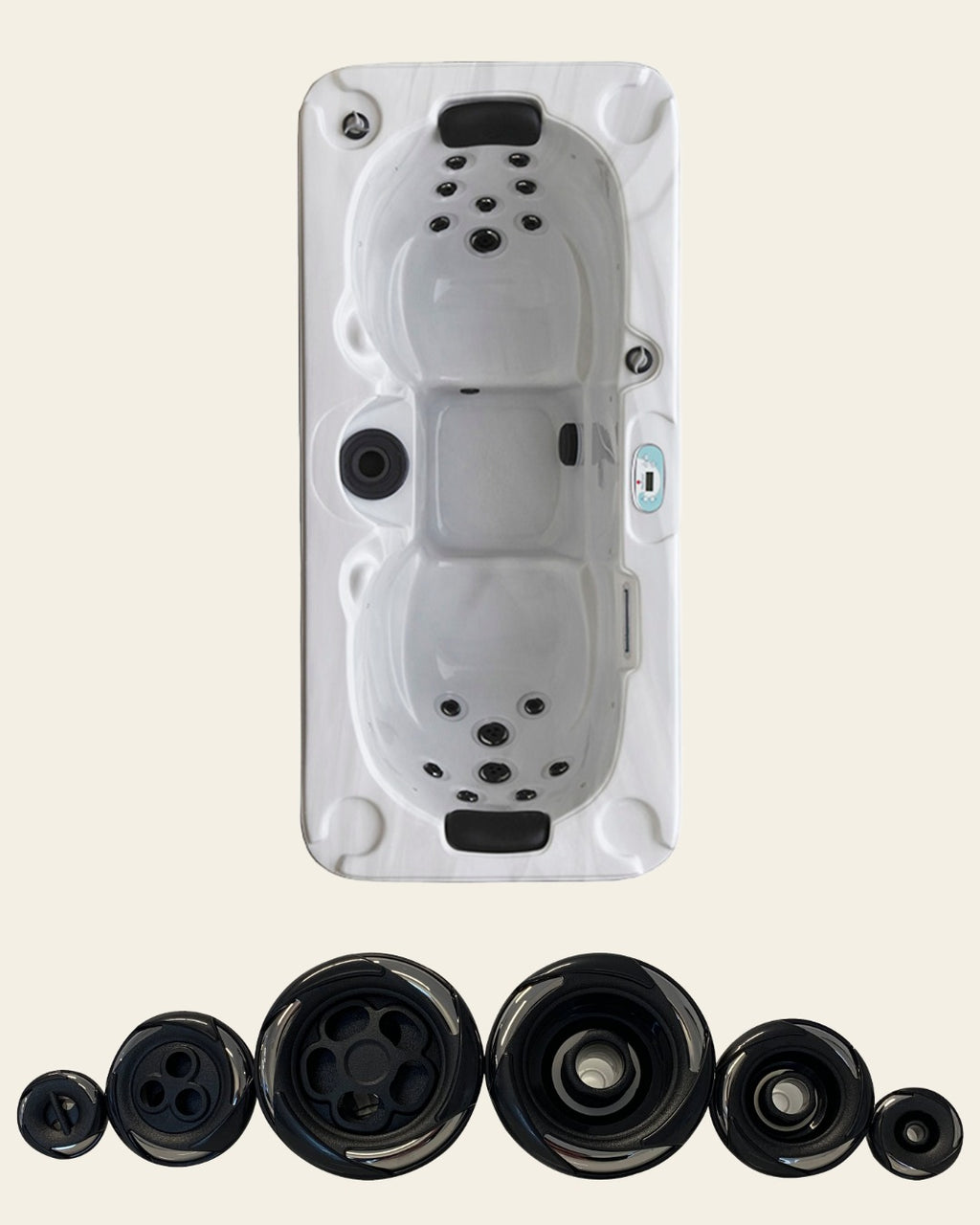 Komplet dysesæt til Model 20 - 57mm