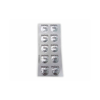 Testtabletter pH - Fenolrött
