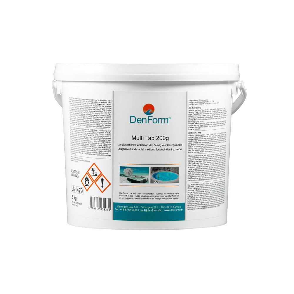 Triklor, tabletter - 200 g 5 kg