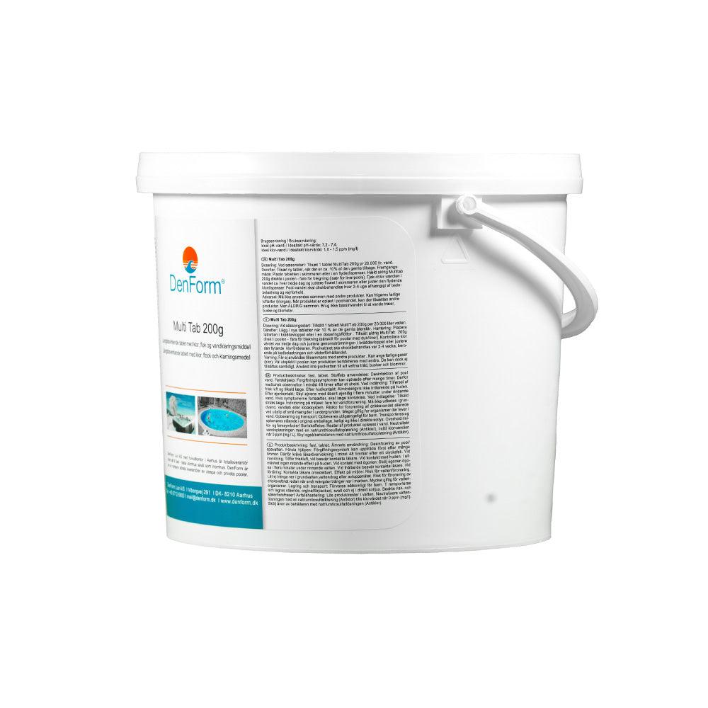 Triklor, tabletter - 200 g 5 kg