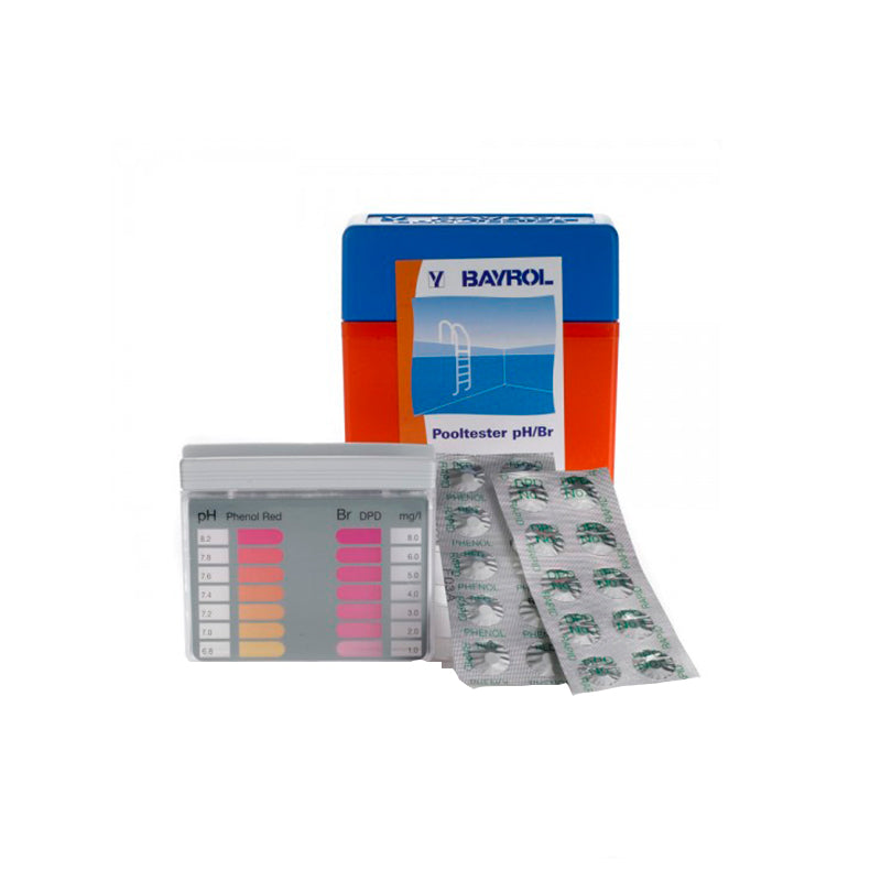 Testset pH/Brom inkl. 2 x 20 tabletter