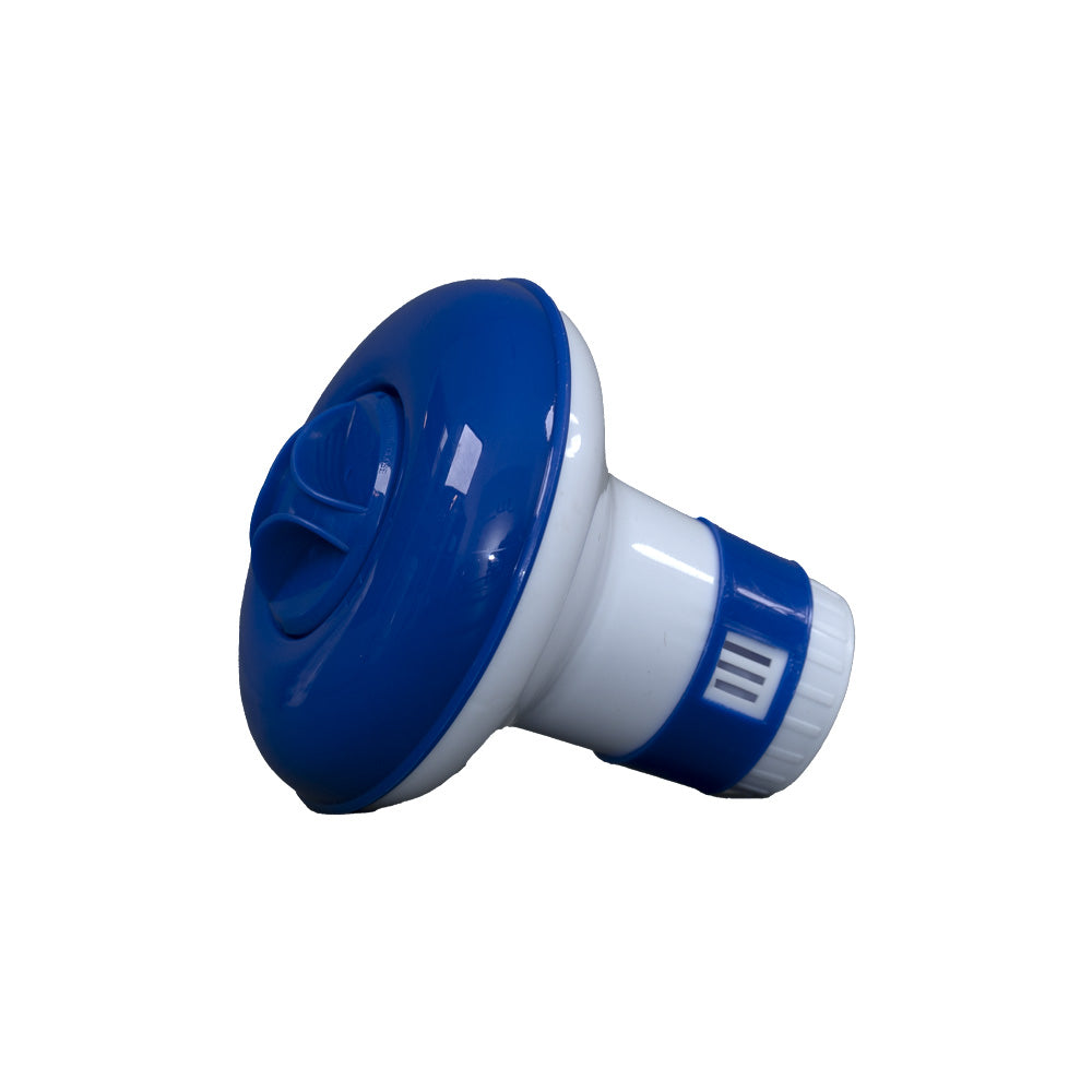 Float dispenser för utomhusspa