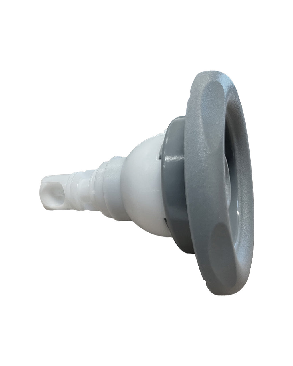 Direktmunstycke 128 mm grått