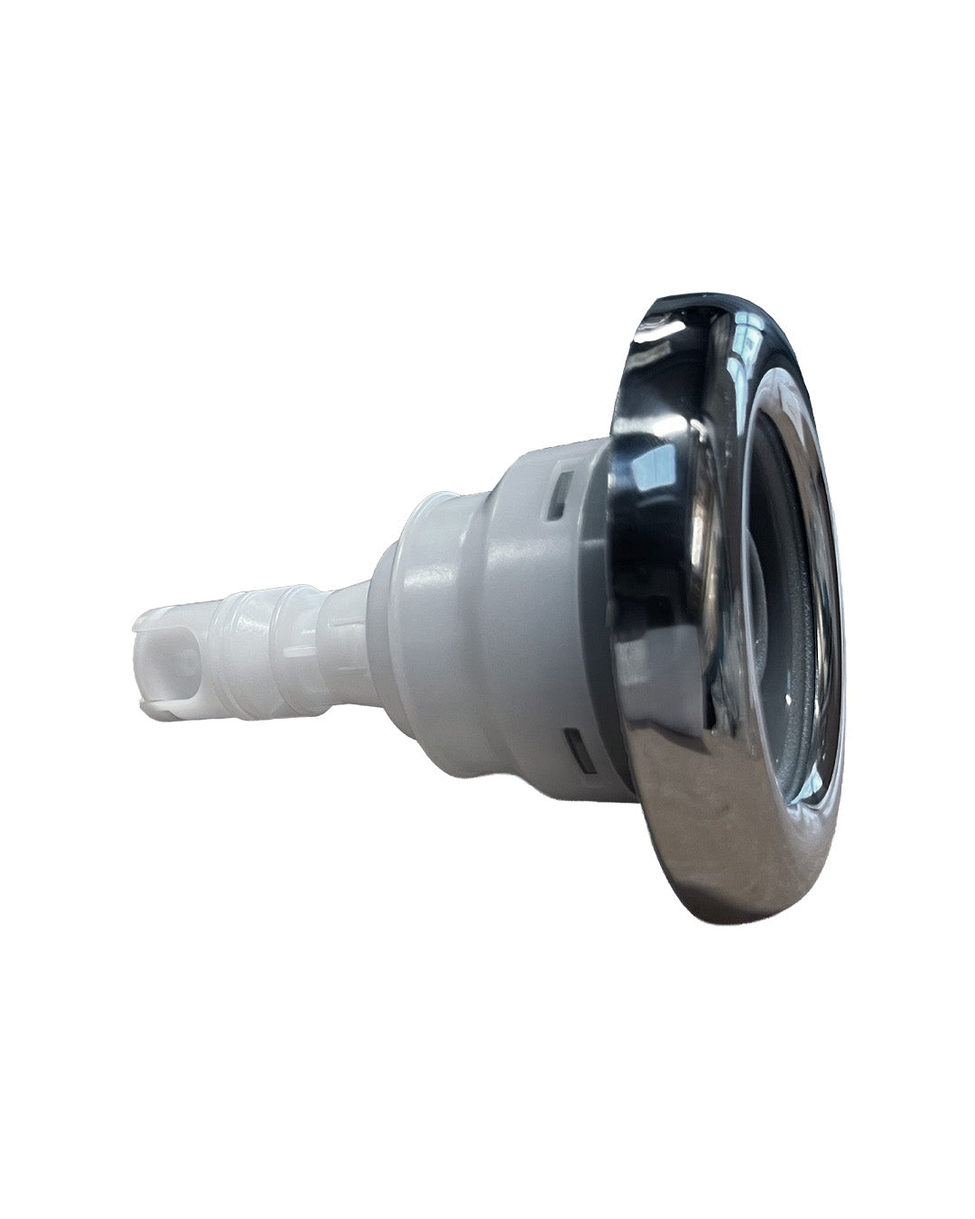 Direktmunstycke 90 mm stålgrått