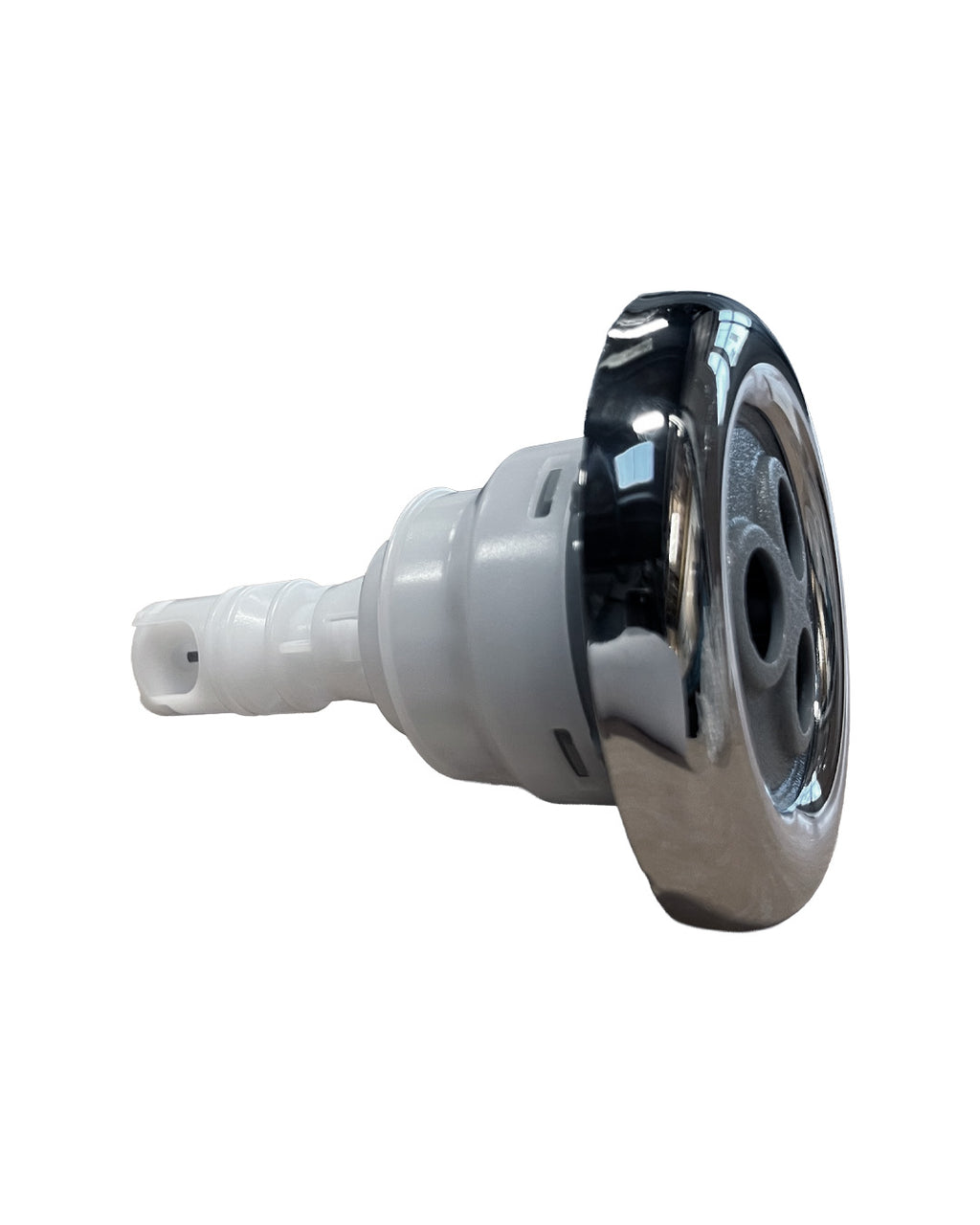 Roterande munstycke 90 mm stålgrått