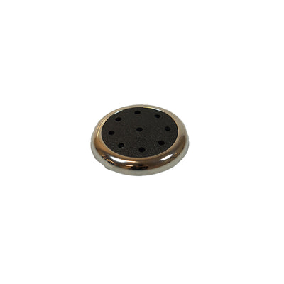 Luftmunstycke 38 mm stål-svart