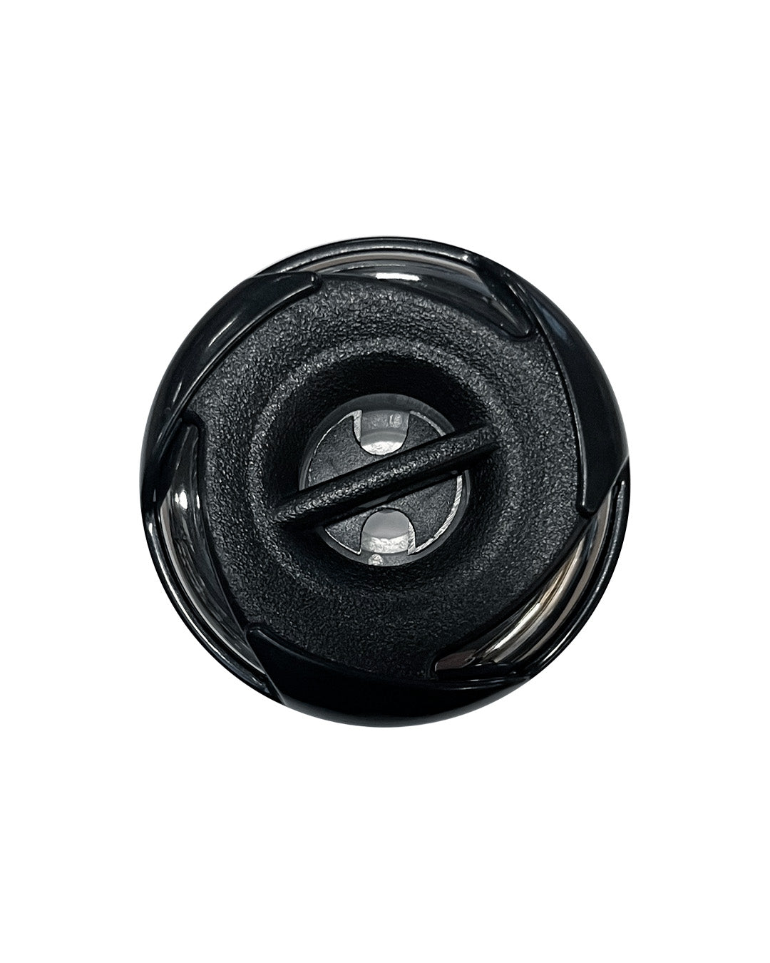 Roterande munstycke 57 mm stål-svart