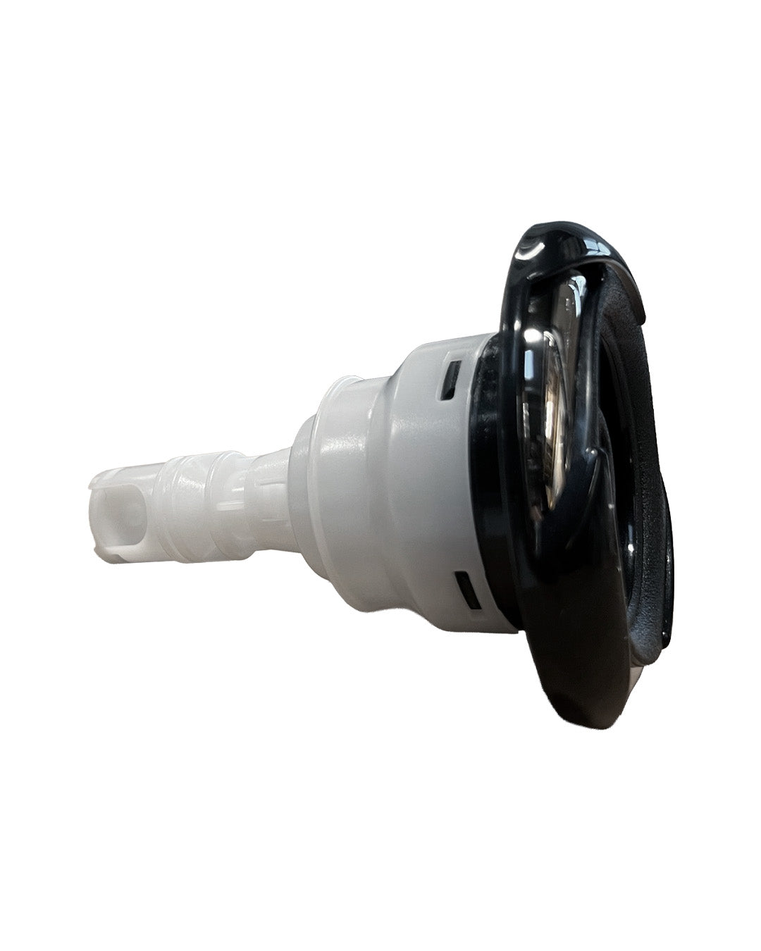 Direktmunstycke 90 mm stål-svart
