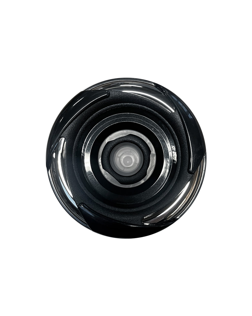 Direktmunstycke 128 mm stål-svart