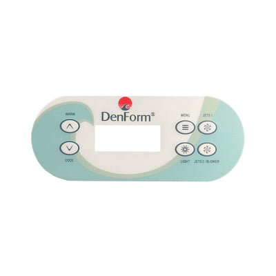 DenForm-överlägg för TP500S 6 knappar