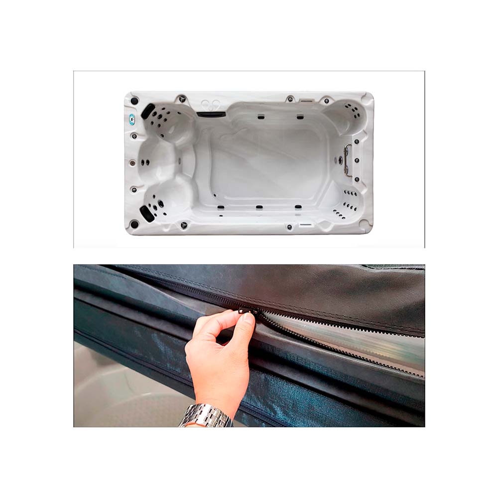 Badspa-överdrag 228 x 390 cm