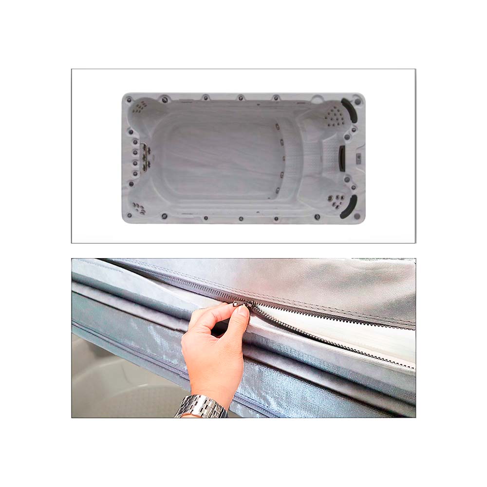 Badspa-överdrag 228 x 421 cm